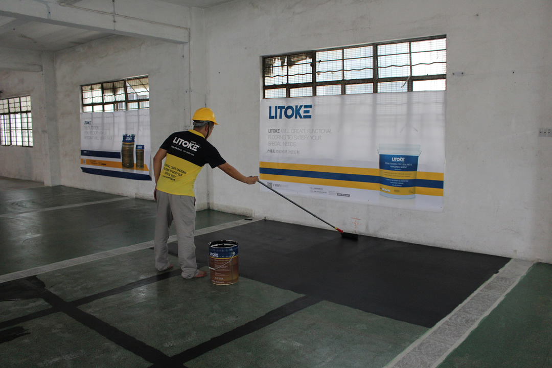 力特克環(huán)氧樹脂防靜電中涂地坪漆