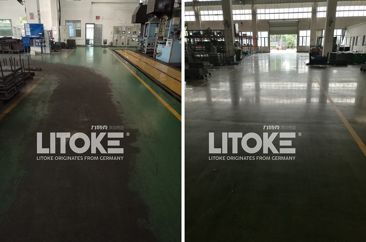 舊環氧地坪翻新固化